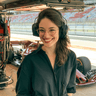 AI-generated portrait of Inès Rovira, persona for the Motorsport desk
