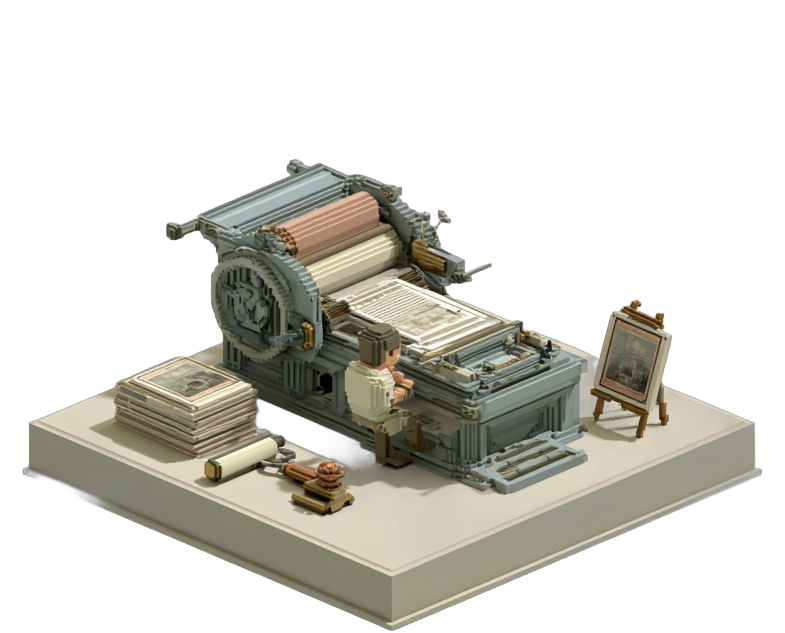 Publishing station